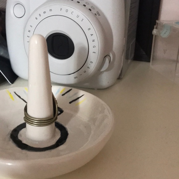 Turquoise stone oval ring - Picture 2 of 2